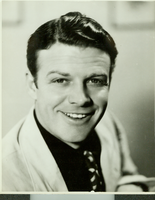 Professional photograph of Rex Bell (George Francis Beldam). Copyright notice on back of image: Give Credit Line Please - F Collier Lankford Portraits