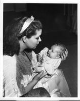 Photo of Clara Bow with Rex Anthony Bell, Jr (Toni Larbow Beldam) as an infant