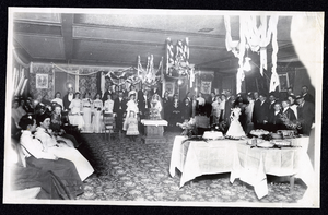 Photograph of wedding reception, Goldfield (Nev.), early 1900s