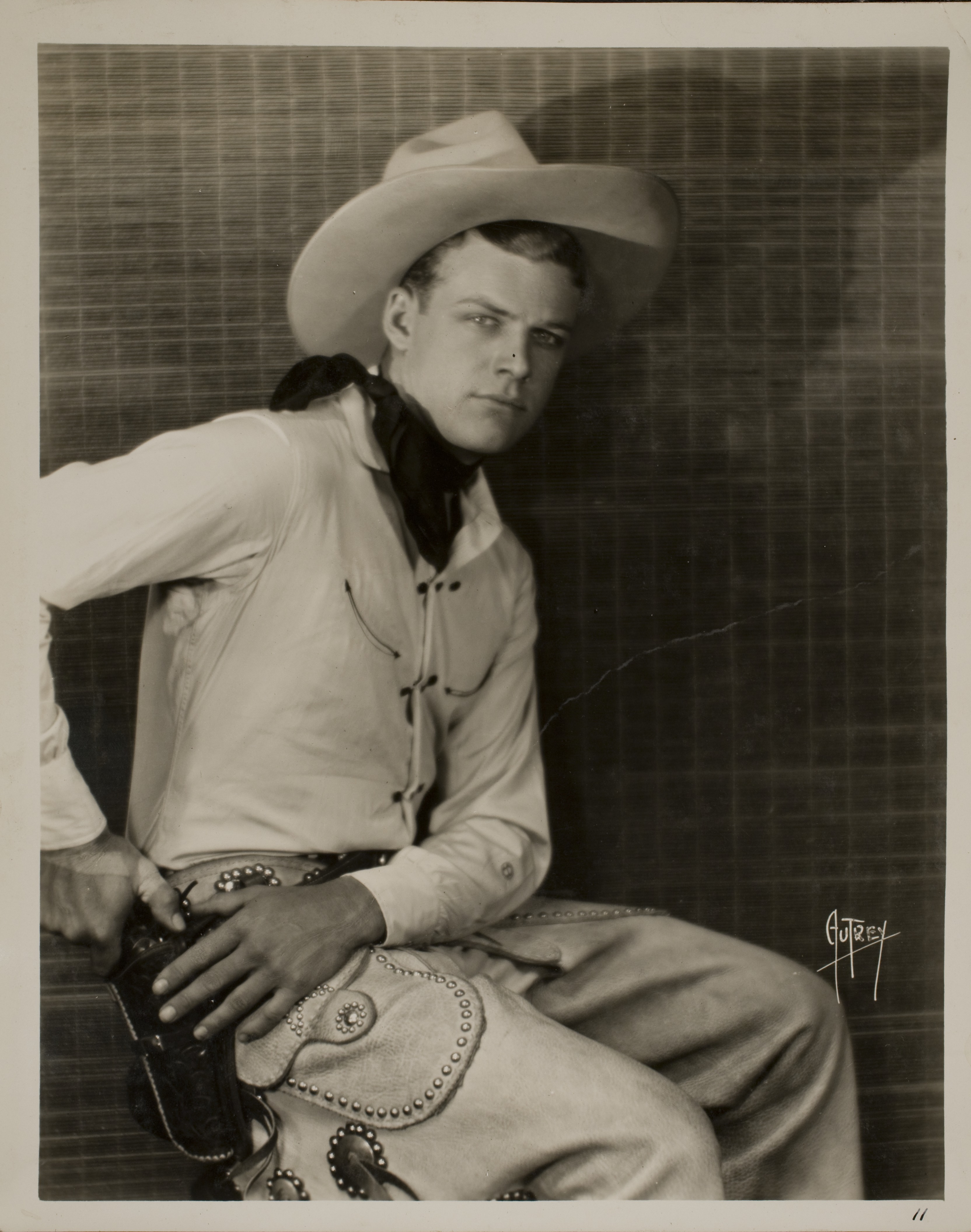 Rex Bell, actor: photographic print
