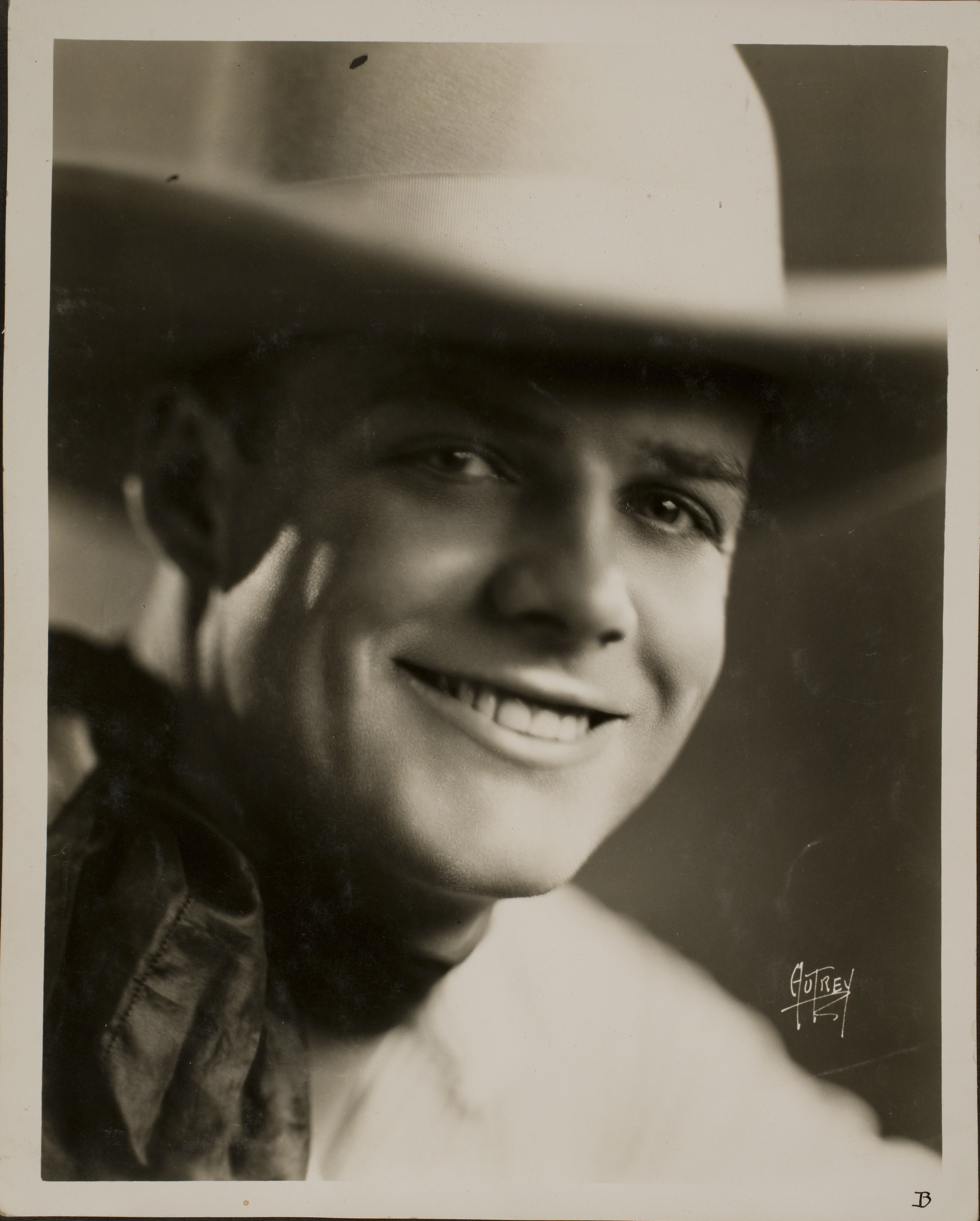 Rex Bell, actor: photographic print
