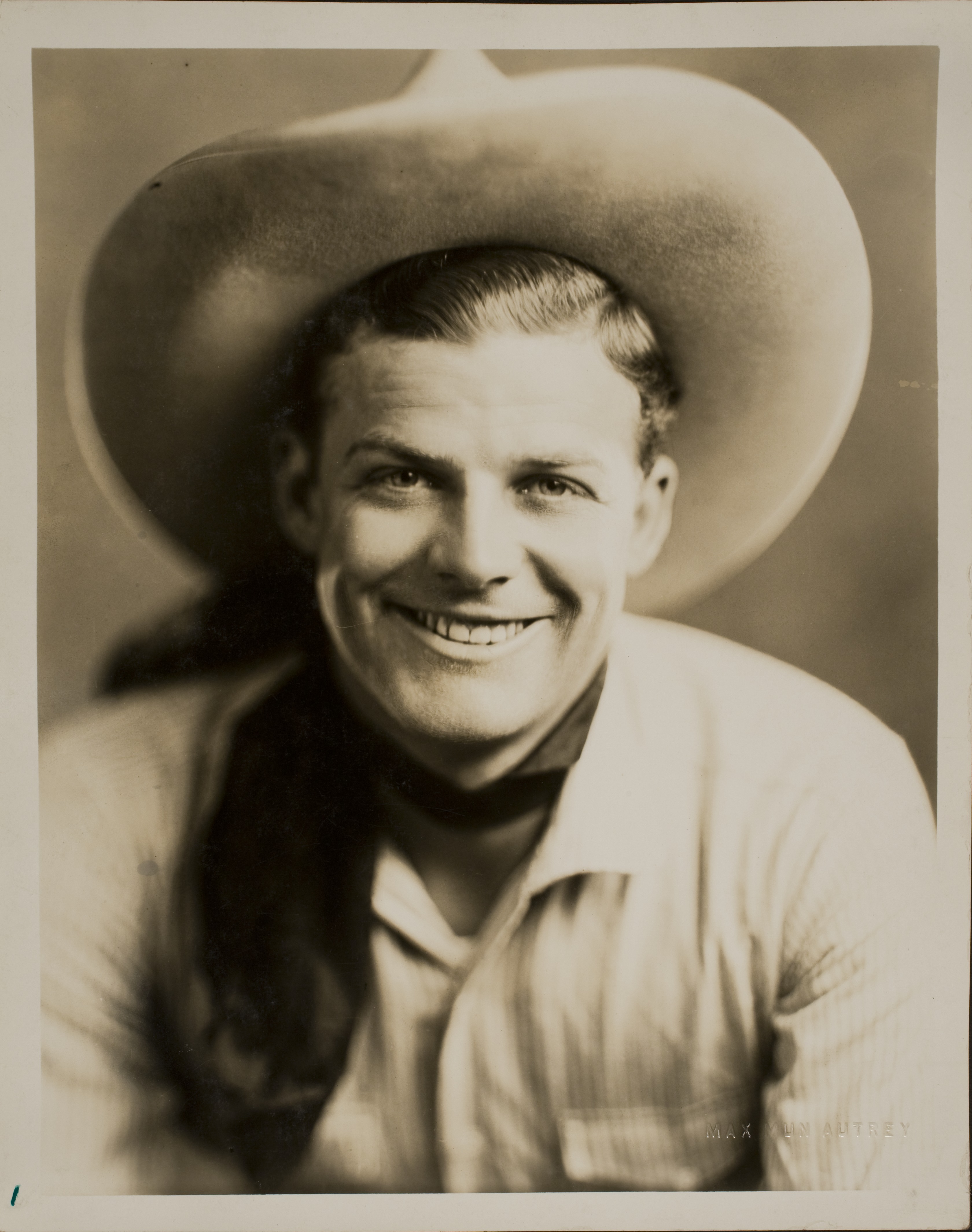 Rex Bell, actor: photographic print