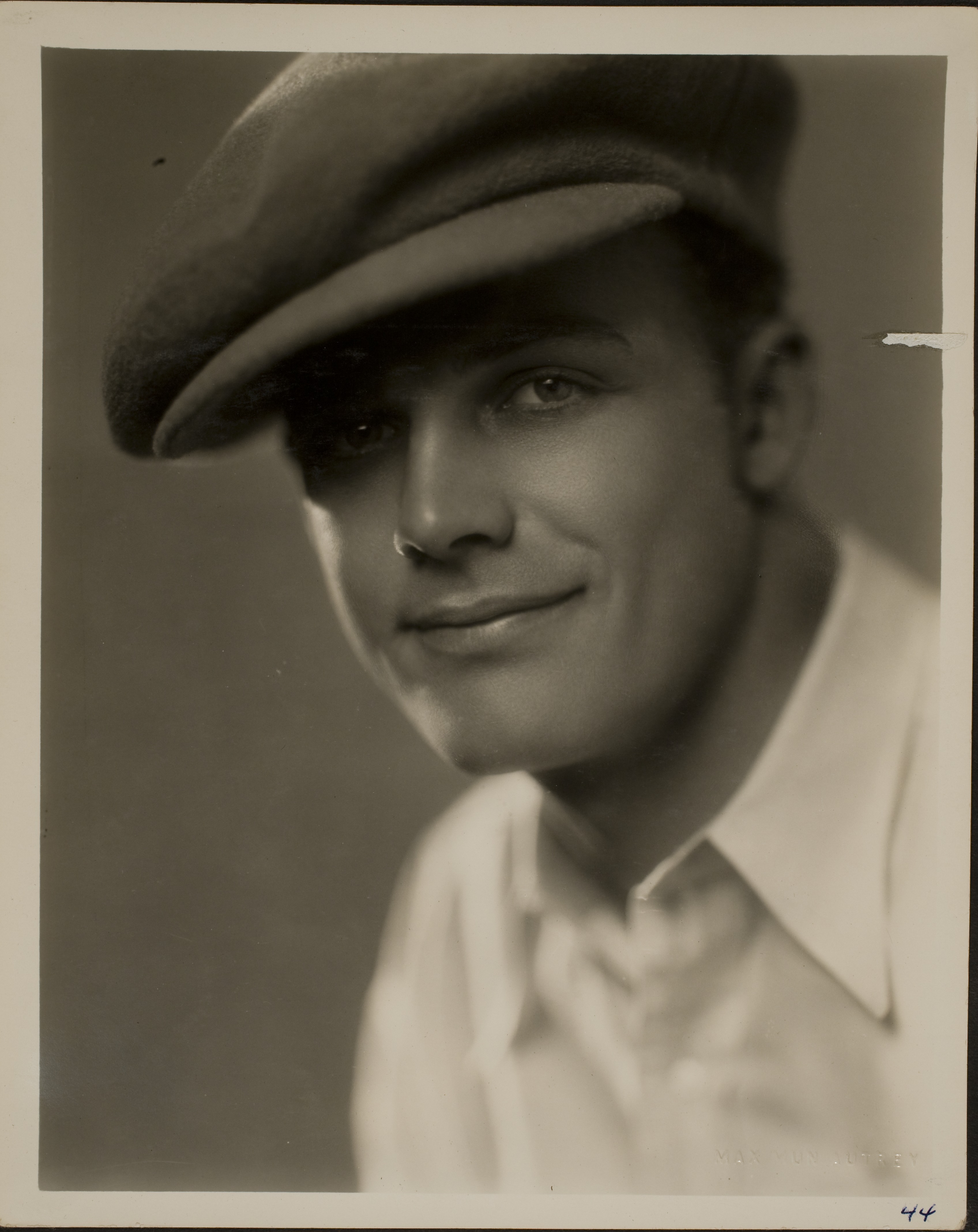Portrait of Rex Bell (George Francis Beldam): photographic print