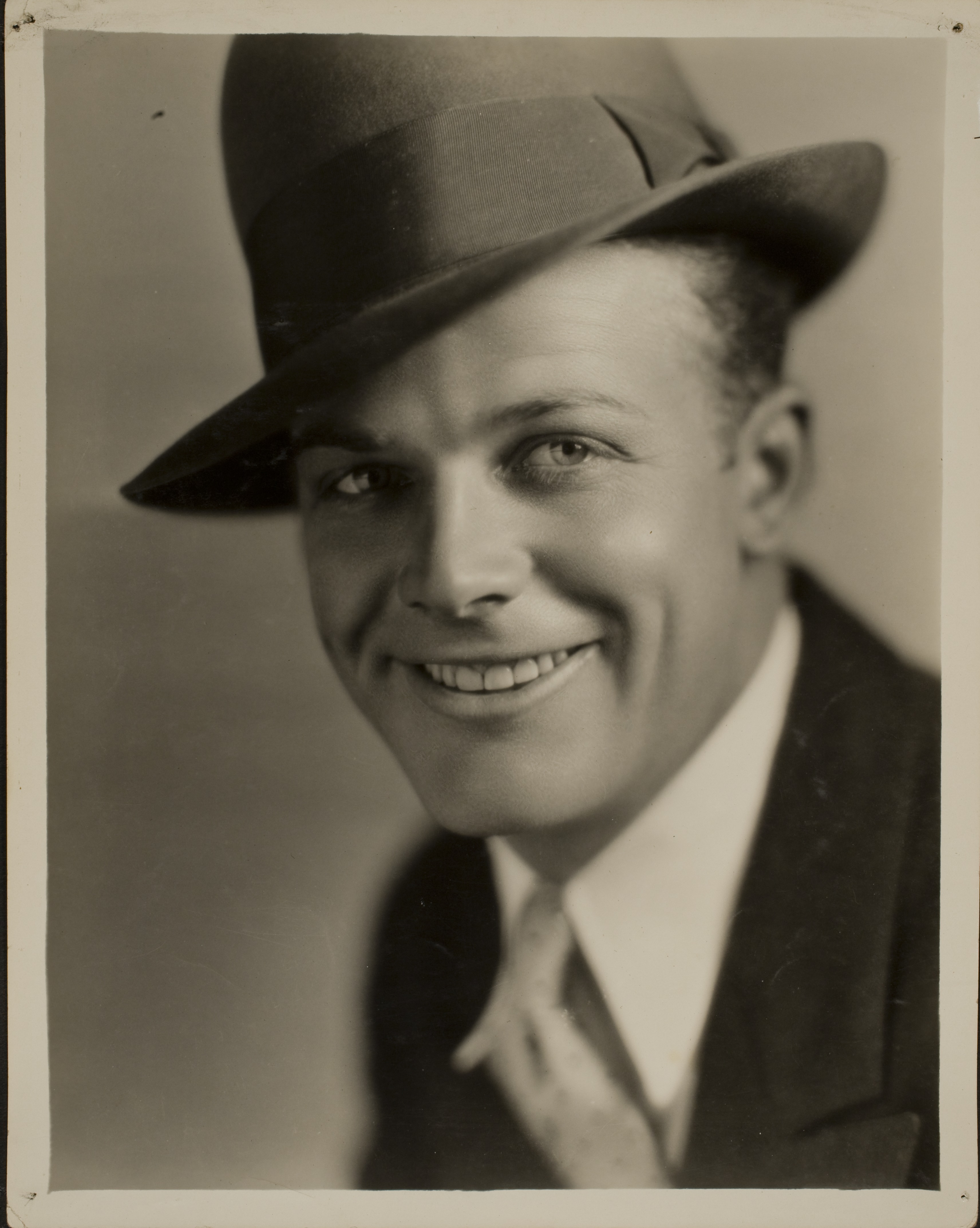 Portrait of Rex Bell (George Francis Beldam): photographic print