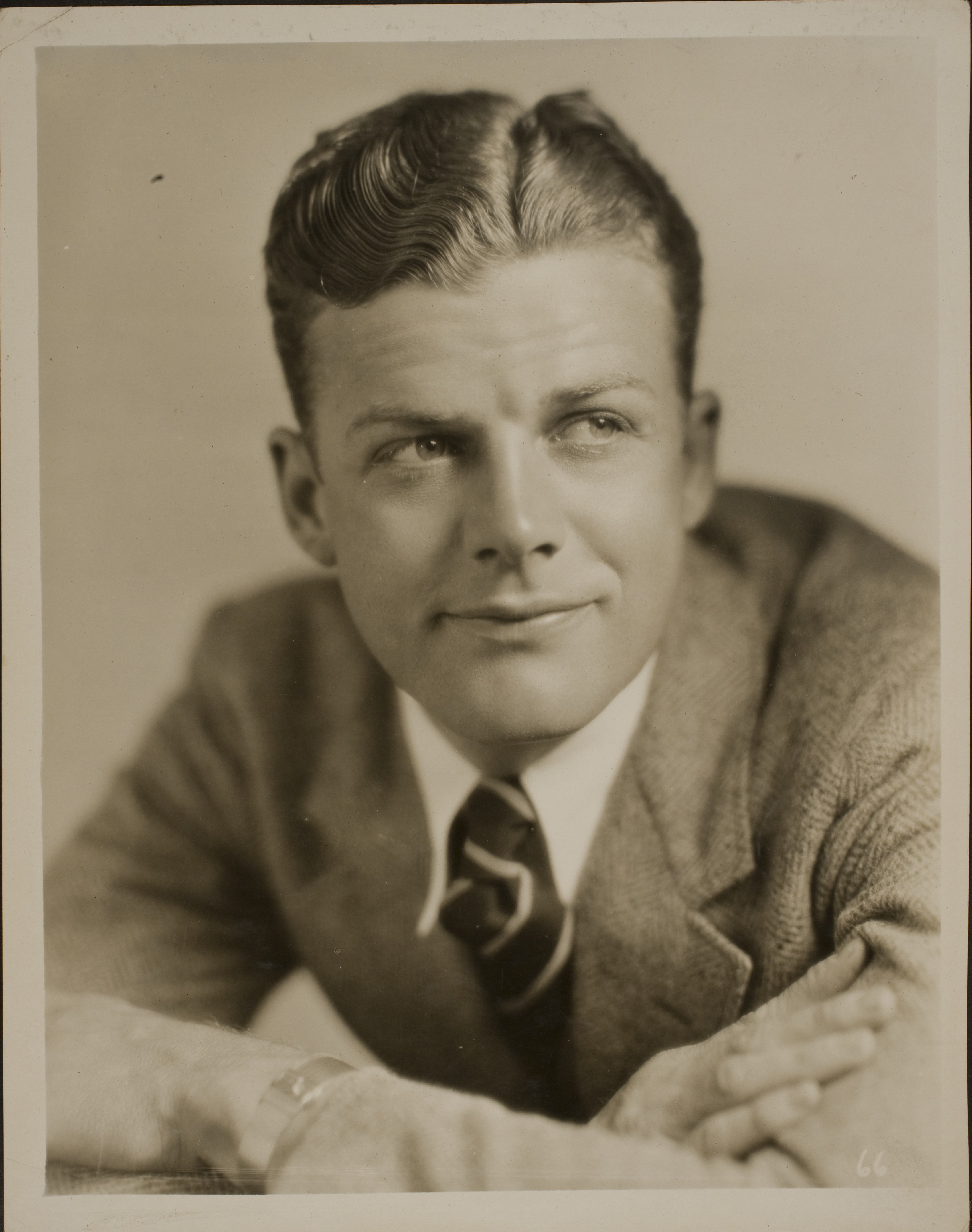 Portrait of Rex Bell (George Francis Beldam): photographic print