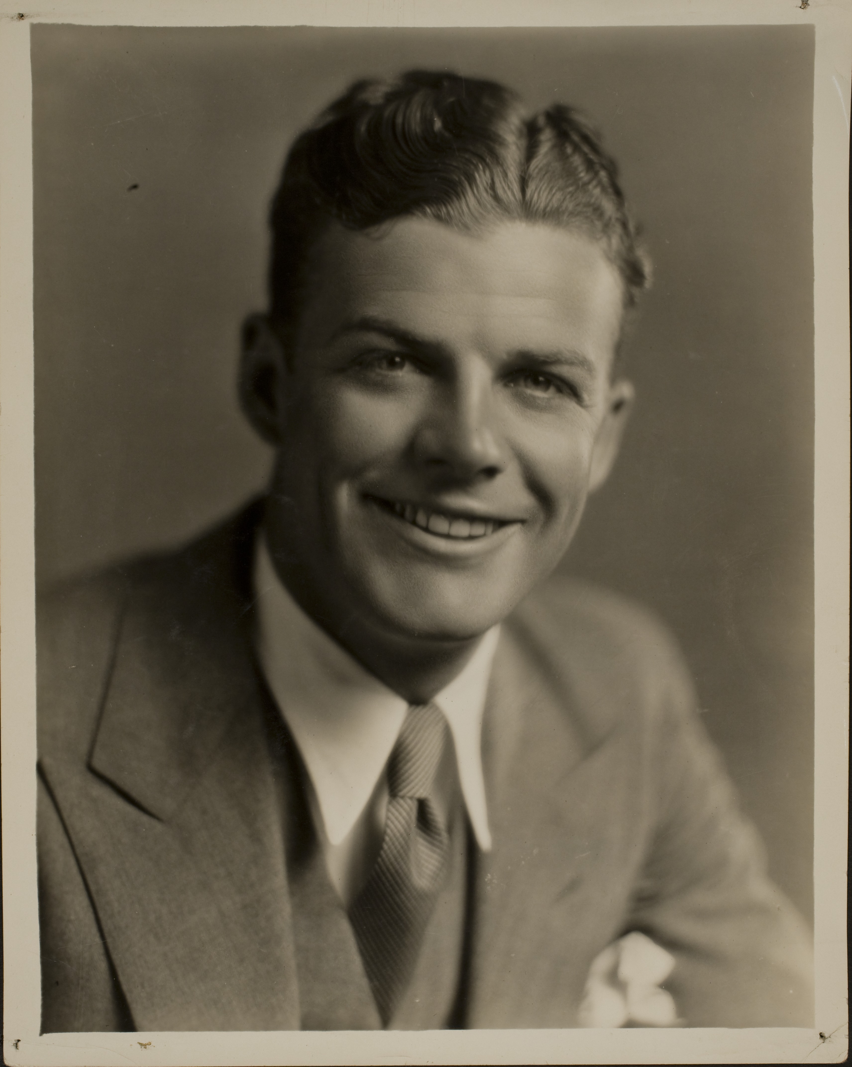Portrait of Rex Bell (George Francis Beldam): photographic print