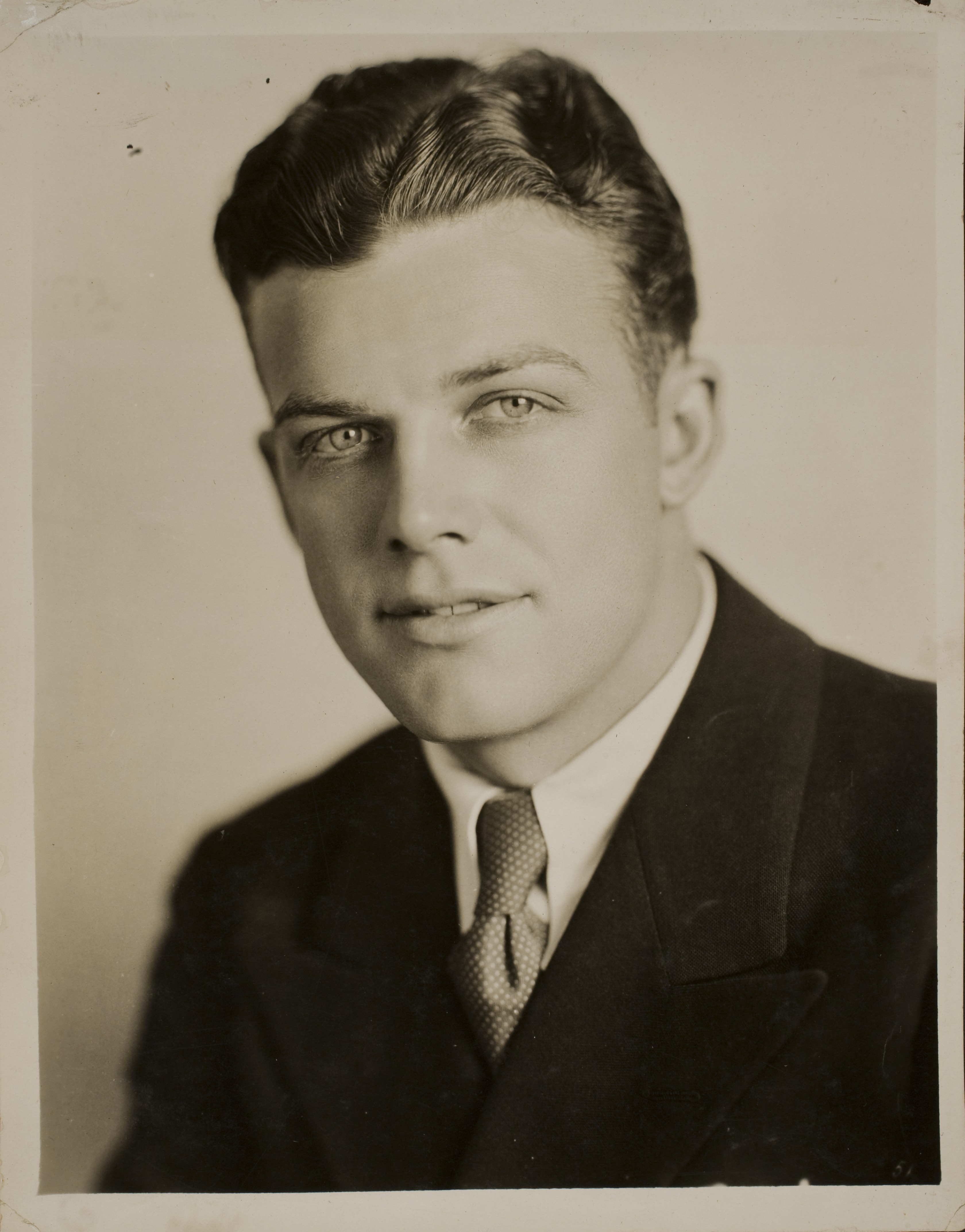 Portrait of Rex Bell (George Francis Beldam): photographic print