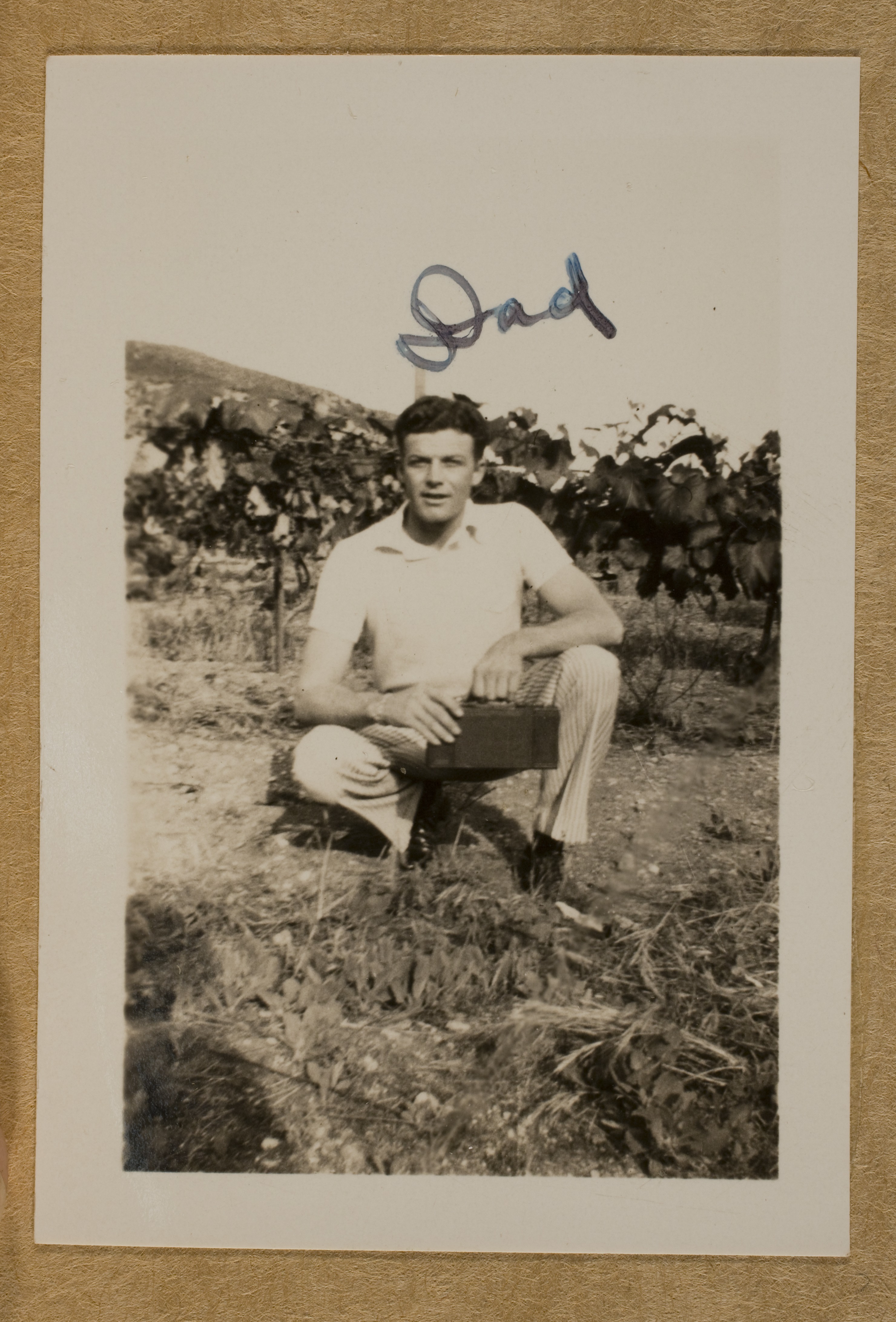 Rex Bell (George Francis Beldam) at unknown location: photographic print