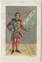Hotel Continental dinner menu, December 7, 1881
