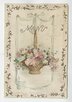 Mr. and Mrs. G. Alcock wedding breakfast, menu, June 10, 1899, unknown restaurant