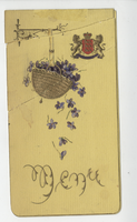 Mr. and Mrs. H. Sniders, ball party, menu, March 30, 1898, at Trocadero