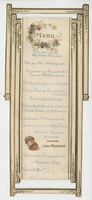 Trocadero Restaurant, menu, February 16, 1899