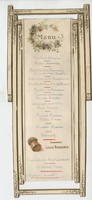 Trocadero Restaurant, menu, April 14, 1899
