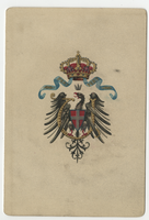 House of Savoy Royal Family residence, dinner menu, February 7, 1895