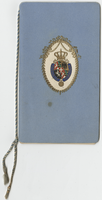 House of Savoy Royal Family residence, menu, March 21, 1901