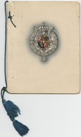 House of Savoy Royal Family residence, menu, March 18, 1900
