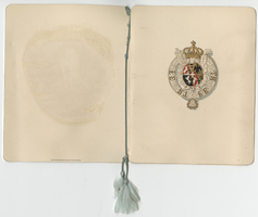 House of Savoy Royal Family residence, menu, May 10, 1901