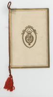 House of Savoy Royal Family residence, menu, April 1, 1901