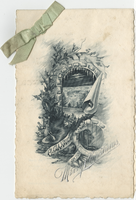 The Plaza Hotel, Christmas dinner menu, December 25, 1891