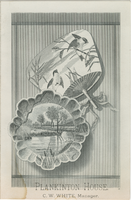 Plankinton House dinner menu, November 16, 1879