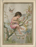 Christmas dinner menu, 1883, Hudson House