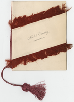 Christmas dinner menu, Tuesday, December 25, 1883, Hotel Emery