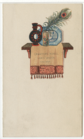 Thanksgiving dinner menu, November 29, 1883 Crawford House 