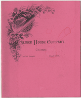 Annual meeting, Society of the Sons of the State of Maine, menu, April, 13, 1882, at Palmer House