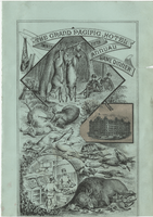 Menu for the Twenty-fifth annual game dinner, Saturday, November 13, 1880, Grand Pacific Hotel 