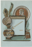 Christmas dinner at the Bancroft House, Tuesday, December 25, 1883