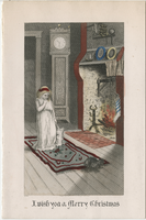 Christmas dinner menu, Sunday, December 25, 1881, at the Kirby House