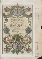 Grand Hôtel de Londres, menu