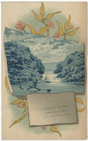 Sweet's Hotel five o'clock dinner menu, Sunday, January 4, 1885