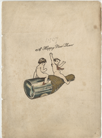 New Year's 1907, menu, Kaiserhof
