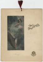 New Year's Eve 1913, dinner menu, Brigham's Hotel and Cafe