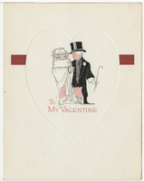 Hotel Vendome dinner menu, Wednesday, February 14, 1923