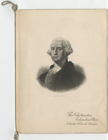 Washington's birthday menu, Sunday, February 22, 1903 at the Chittenden
