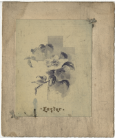 Easter Sunday menu, April 1, 1888, the Arlington Hotel