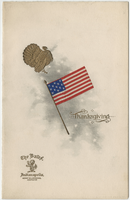 Thanksgiving 1898 dinner menu, The Bates