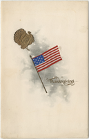 Thanksgiving dinner 1898, menu, Hotel Fey