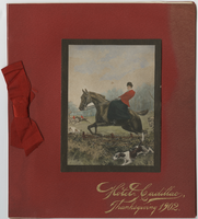 Thanksgiving 1902, menu, Hotel Cadillac