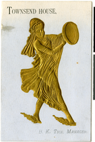 Townsend House, menu, July 4, 1884