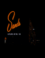 Slide of the Sands Hotel sign, Las Vegas, December, 1954