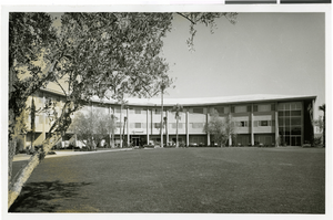 Photograph of the Aqueduct building, Sands Hotel and Casino, Las Vegas, 1963