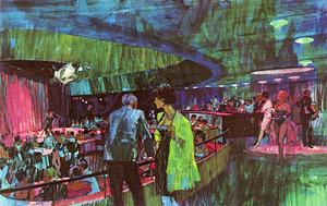 Postcard of the Copa Room, Sands Hotel and Casino, Las Vegas, circa 1960s