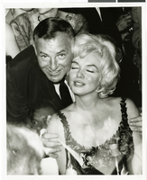 Photograph of Jack Entratter and Marilyn Monroe, Las Vegas, 1955