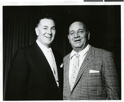 Photograph of Jack Entratter and Hank Henry, Las Vegas, circa 1960s