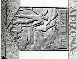 Photograph of the Arizona floor inset, Hoover Dam, September 30, 1935