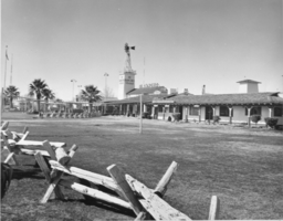 Film transparency of El Rancho Hotel, Las Vegas, circa 1941-1960