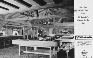 Film transparency of El Rancho Hotel, Las Vegas, circa 1941-1960